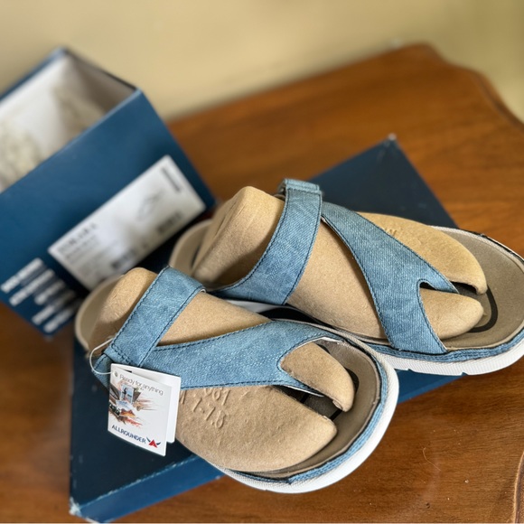 Mephisto Allrounder Tokara jeans brand new sandals shoes zero 39 - Picture 3 of 5